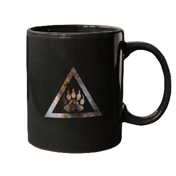 Discover Galaxy Bear Triangle Mugs