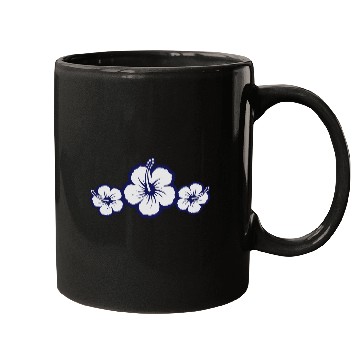 Discover Hawaiian Hibiscus Flowers - Surf & Sun Mugs
