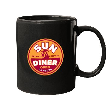 Discover Sun Diner Record Rooster Mugs