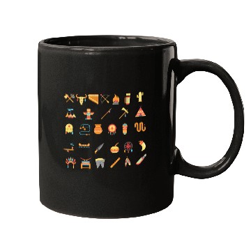Discover Native American culture/Native American Clothing Mugs