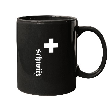 Discover Fan Swiss Cross Switzerland New Mugs