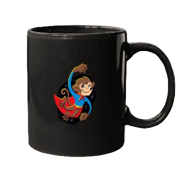 Discover monkey cartoon Mugs