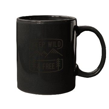 Discover Keep Wild Free Mugs