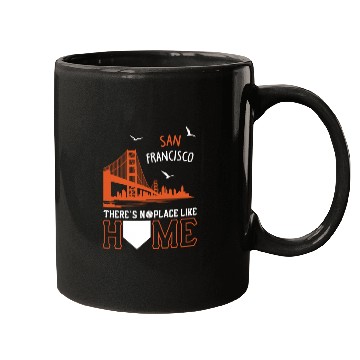 Discover Baseball - san francisco my home Mugs