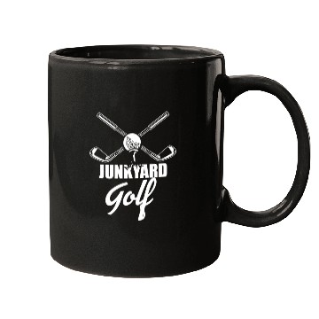 Discover Junkyard Golf Course Funny for Golfer Dad Design Mugs