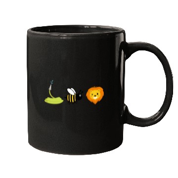 Discover Hose Bee Lion Mugs