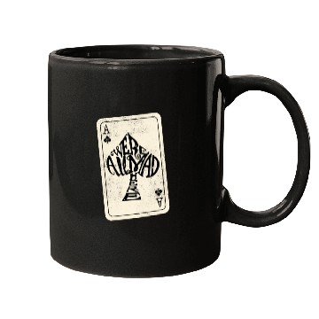 Discover Alice in Wonderland | Ace Of Spades Were All Mad Here Mugs