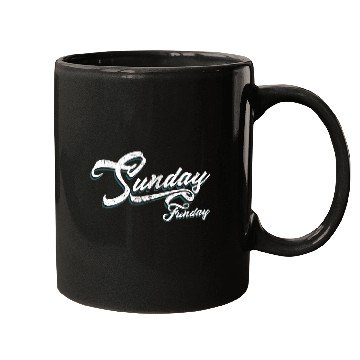 Discover Sunday Funday Mugs