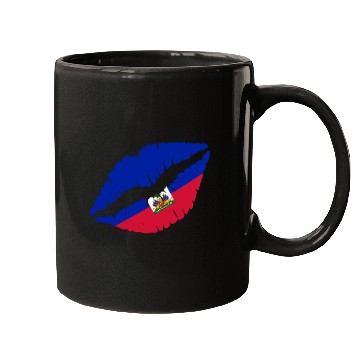 Discover Haiti Kiss Flag Club Soccer Gift Idea Birthday Mugs