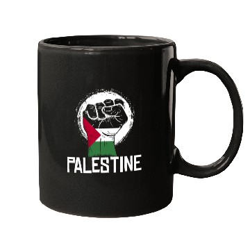 Discover Palestine Fist Mugs
