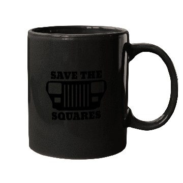 Discover Save the Squares Jeep Mugs