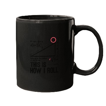 Discover This is how I roll science physics chemistry gift Mugs
