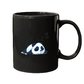 Discover Funny sleeping panda Mugs