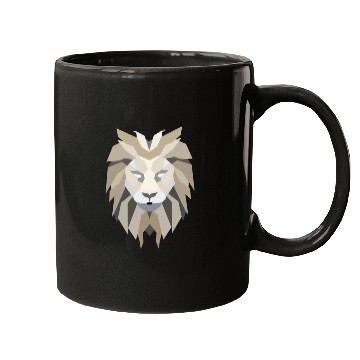 Discover Geometric lion Mugs