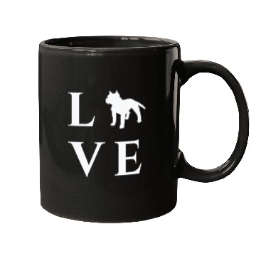 Discover Pitbull Mugs - I Love My Pitbull Mugs, Pitbull