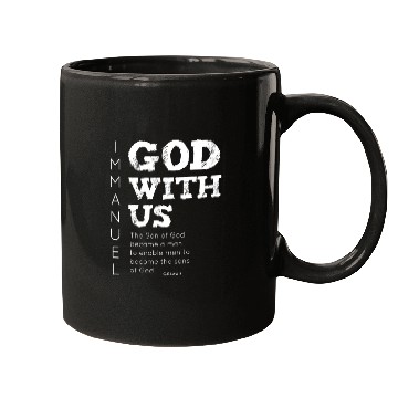 Discover Immanuel, God with us Mugs