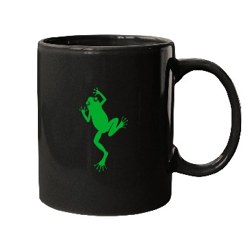 Discover frog green Mugs