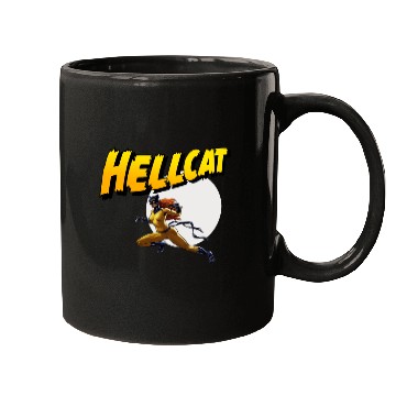 Discover Mens Marvel Hell Cat Hella Cat Hellcat New cat Mugs