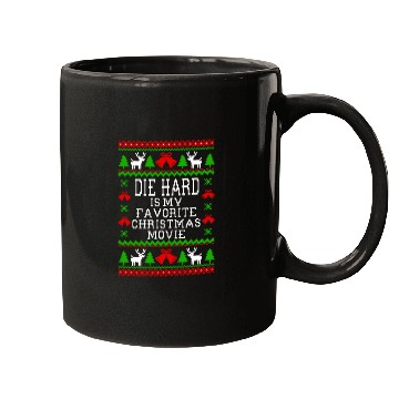 Discover Die Hard Is My Favorite Christmas Movie Mugs