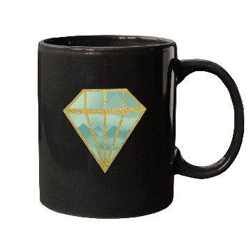 Discover Golden Indie Diamond shape Mountain Mugs