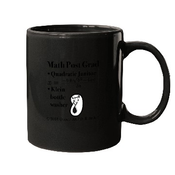 Discover ► Math Post Grad Quadratic Equation & Klein Bottle Mugs