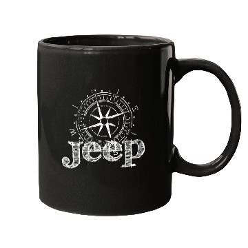 Discover compass north south west east jeep Mugs