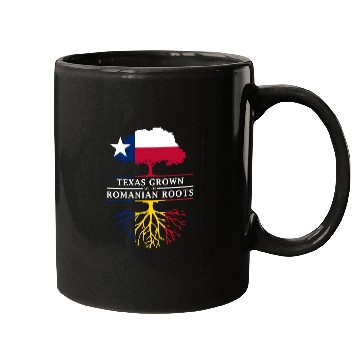 Discover Texas Grown with Romanian Roots Mugs