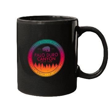 Discover Palo Duro Canyon State Park Texas TX Mugs