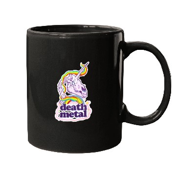 Discover Death Metal Unicorn Mugs