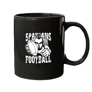 Discover Spartans Football Homecoming Sports School Pride Mugs