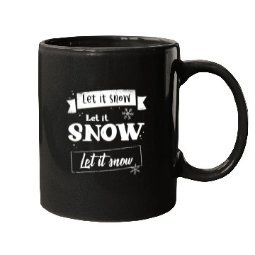 Discover Let It Snow Mugs