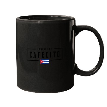 Discover Powered by Cafecito Cuban Coffee Cuba Flag Mugs