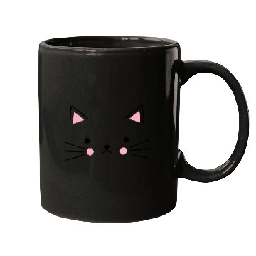 Discover Cat Face Meow Mugs