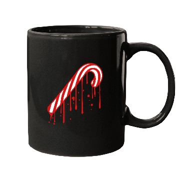 Discover drop graffiti melt stamp candy cane tasty candy su Mugs