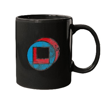 Discover Square in Circle Mugs