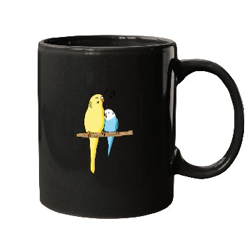 Discover budgie bird budgerigar parakeet family singing Mugs