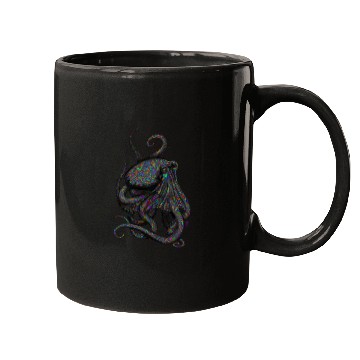 Discover Octopus Psychedelic Mugs