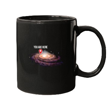 Discover Universe Your Location Funny Gift Mugs