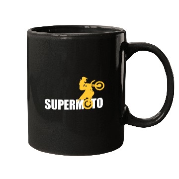 Discover Supermoto Motorcycle - Gift for Men and Bikers Mugs