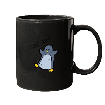 Discover Fuck Yeah Penguin Mugs
