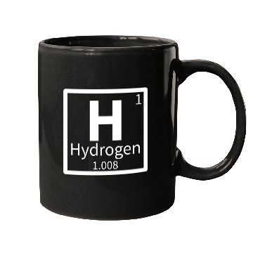 Discover Hydrogen — Periodic Table Element 1 Mugs