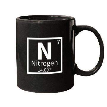 Discover Nitrogen — Periodic Table Element 7 Mugs