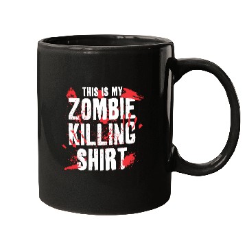 Discover THIS IS MY ZOMBIE KILLING Mugs