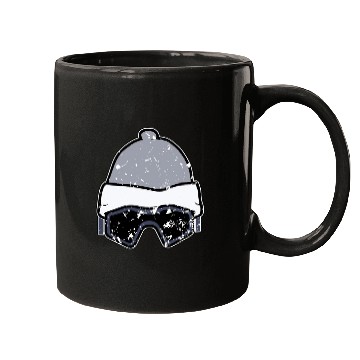 Discover Skier - snowboarder - hat with goggles Mugs
