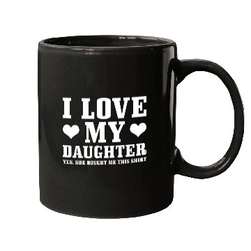 Discover I Love My Daughter Mugs