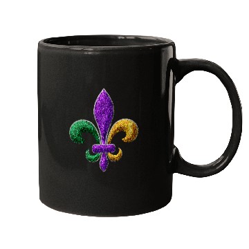 Discover Mardi Gras New Orleans SaintsFleur De Lis Bling Mugs