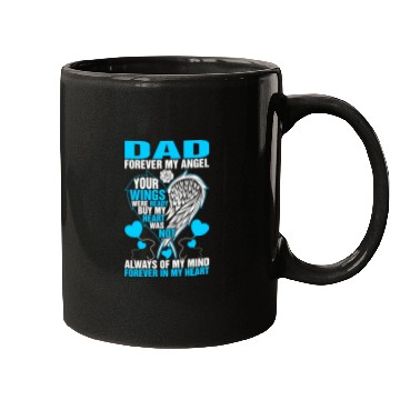 Discover Dad Forever My Angel Mugs