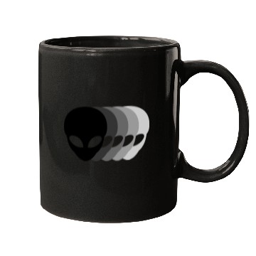 Discover Small Grey Aliens Mugs