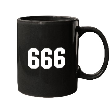 Discover The Devil Number Mugs