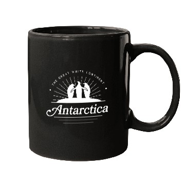 Discover Antartica Penguins Great White Continent Mugs